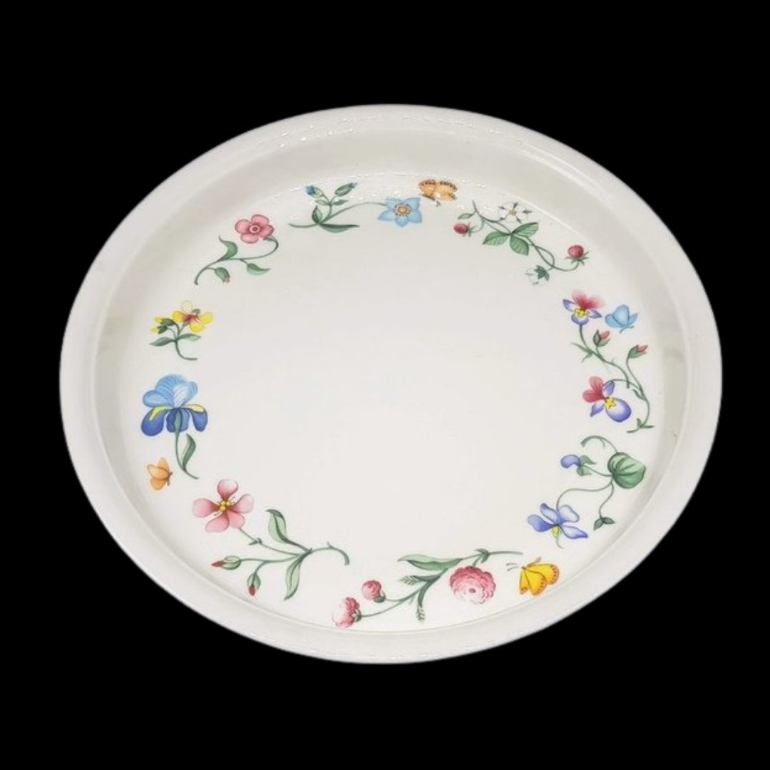 Villeroy & Boch Mariposa: Auflaufform / runde Form vilbofour - selten Villeroy & Boch (7120851566729)