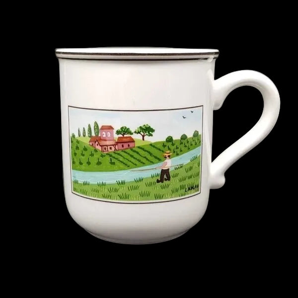 Villeroy & Boch Naif: Henkelbecher / Kaffeebecher - Fischer Villeroy & Boch (7120740417673)