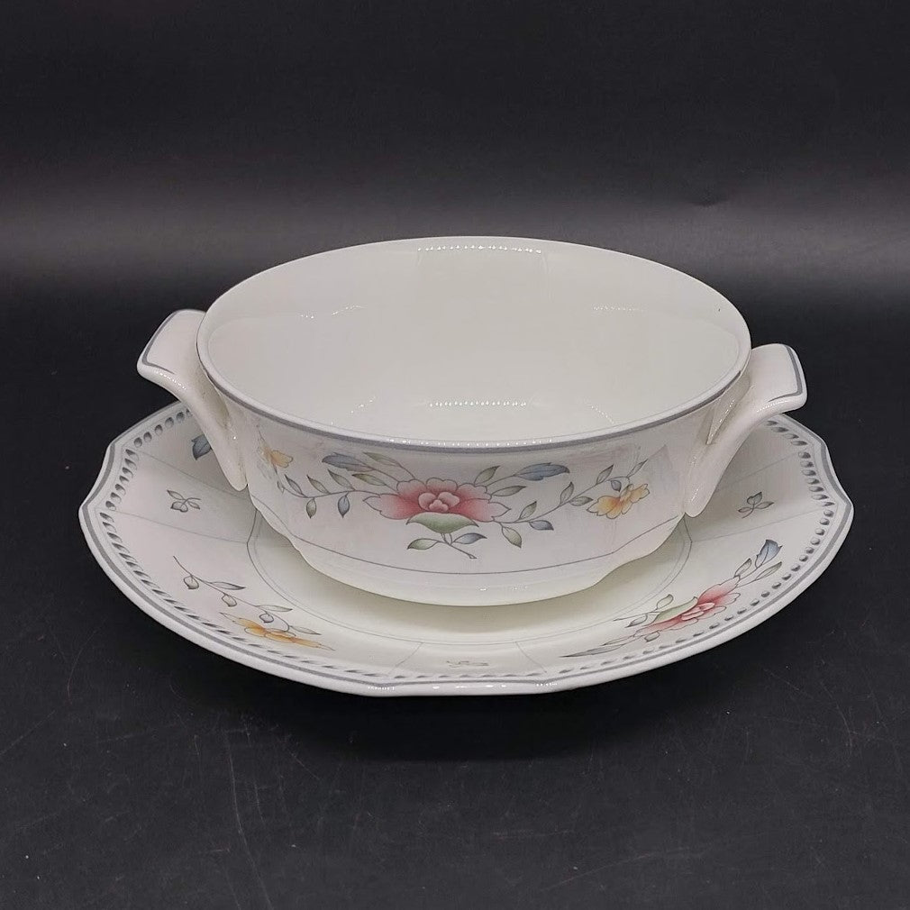 Villeroy & Boch Nanking: Suppentasse mit Unterteller Villeroy & Boch (7120695132297)
