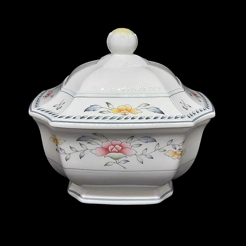 Villeroy & Boch Nanking: Zuckerdose mit Deckel - neuwertig! Villeroy & Boch (7120864084105)