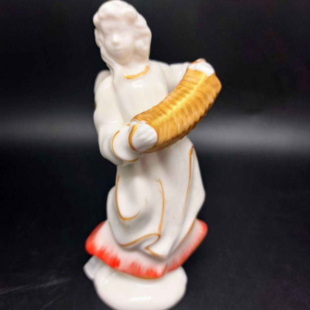 Villeroy & Boch Nativity Story: Engel mit Ziehharmonika - neu Villeroy & Boch (7120958455945)