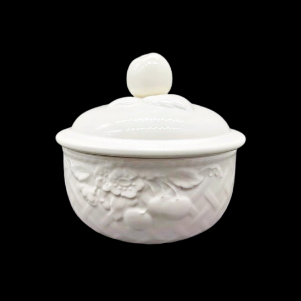 Villeroy & Boch Piemont: Zuckerdose mit Deckel - creme-weiß Villeroy & Boch (7120887447689)