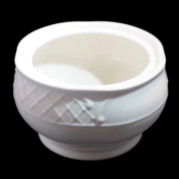 Villeroy & Boch Redoute weiß : Zuckerdose ohne Deckel Porzellanladen.online (7120716628105)