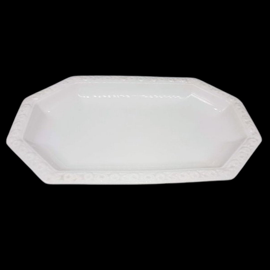 Rosenthal Classic Maria Weiß: Platte - 33 x 20 cm Rosenthal (7120993484937)