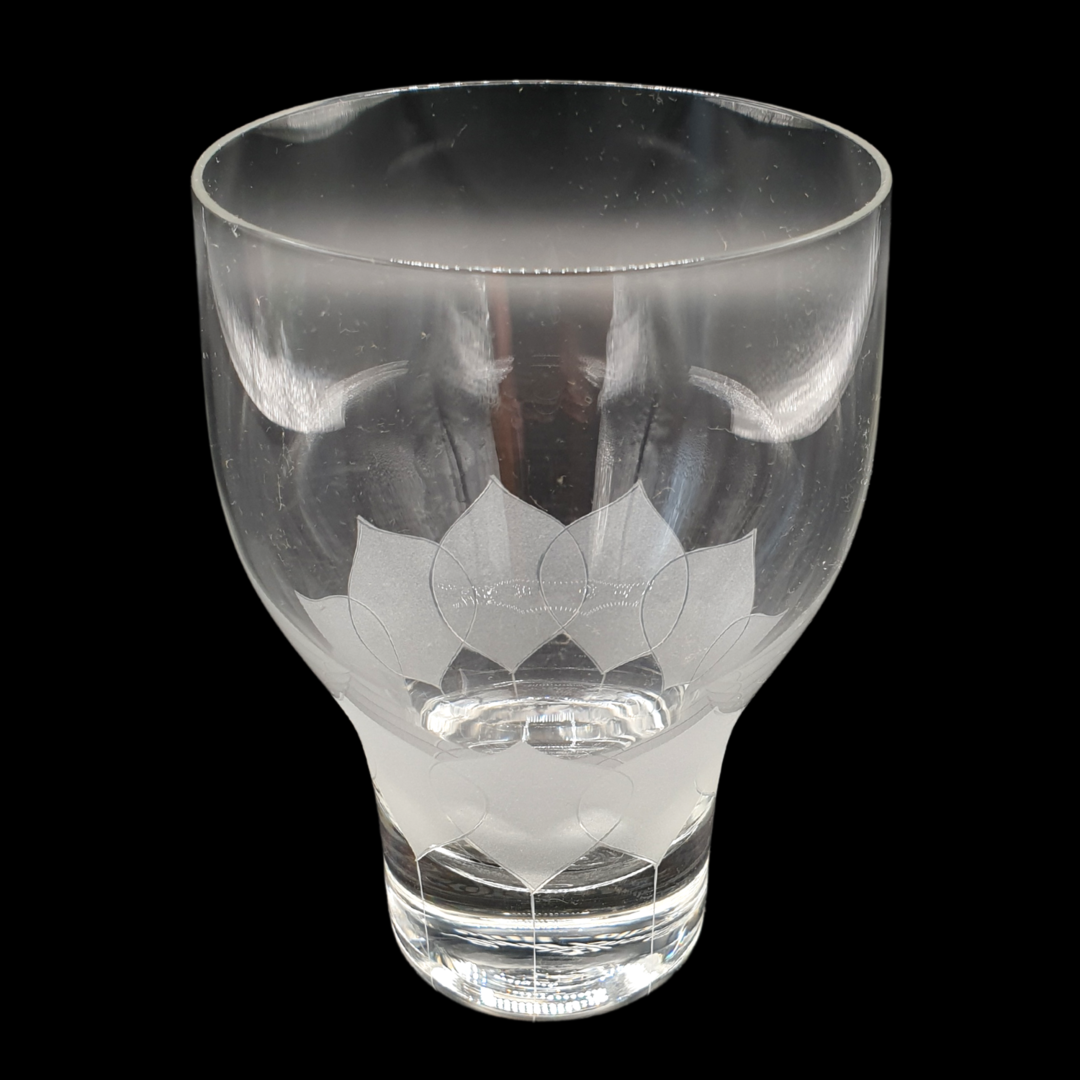 Rosenthal Lotus Relief: Wasserglas / Trinkglas / Glas Villeroy & Boch (7121017798793)