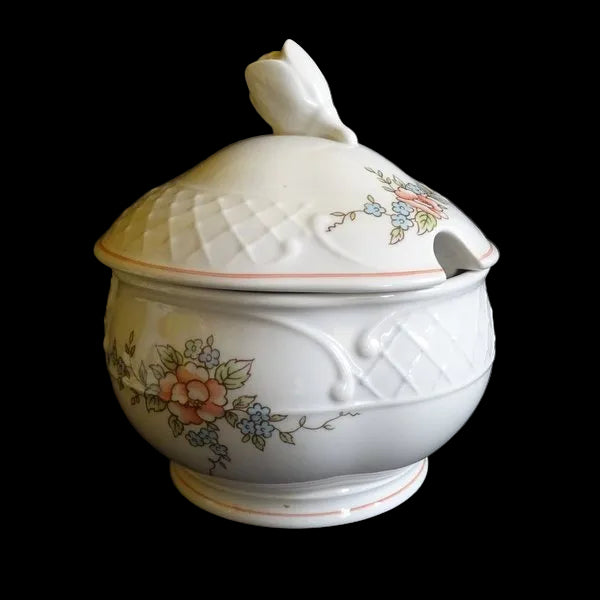 Villeroy & Boch Rosette: Marmeladedose / Dose mit Deckel Porzellanladen.online (7120780787849)