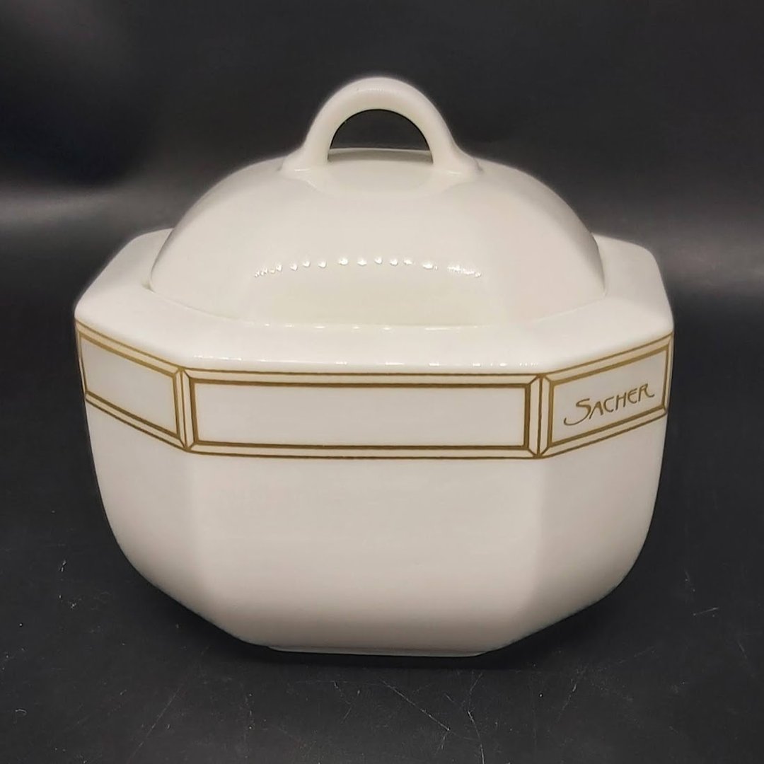 Villeroy & Boch Astoria Sacher: Zuckerdose mit Deckel - neu Villeroy & Boch (7121113284745)