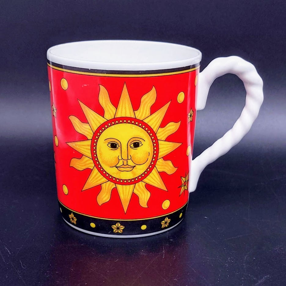 Villeroy & Boch Paloma Picasso Sun, Moon and Stars: Henkelbecher rot Villeroy & Boch (7120762732681)