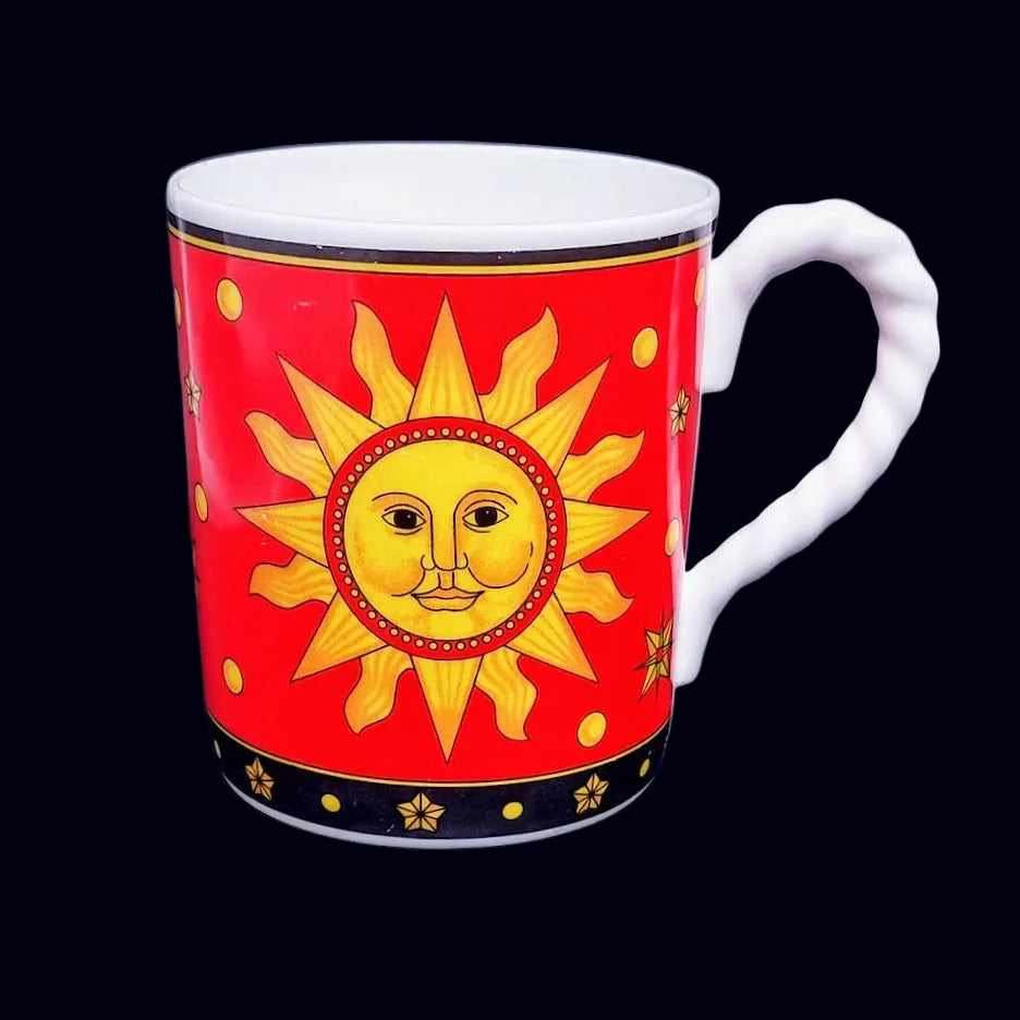 Villeroy & Boch Paloma Picasso Sun, Moon and Stars: Henkelbecher rot Villeroy & Boch (7120762732681)