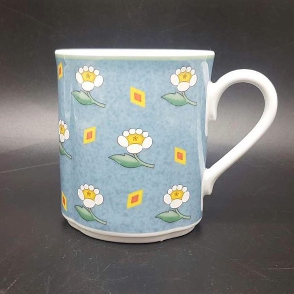 Villeroy & Boch Switch 1 Ava blau: Henkelbecher / Kaffeebecher Villeroy & Boch (7120793993353)