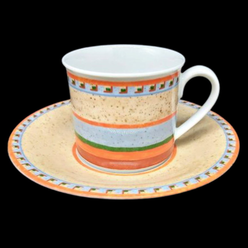 Villeroy & Boch Switch 4: Frühstückstasse / Tasse mit Unterteller - groß Villeroy & Boch (7120834068617)
