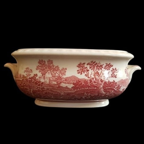 Villeroy & Boch Rusticana rot: Suppenterrine / Terrine / Schüssel ohne Deckel - mittel Villeroy & Boch (7120903667849)