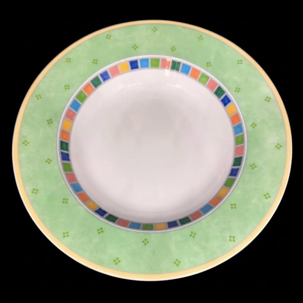 Villeroy & Boch Twist Alea Verde: Suppenteller / tiefer Teller - gebraucht Villeroy & Boch (7120699850889)