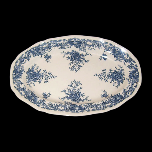 Villeroy & Boch Valeria blau: Fleischplatte / Platte 42 cm Villeroy & Boch (7120823615625)