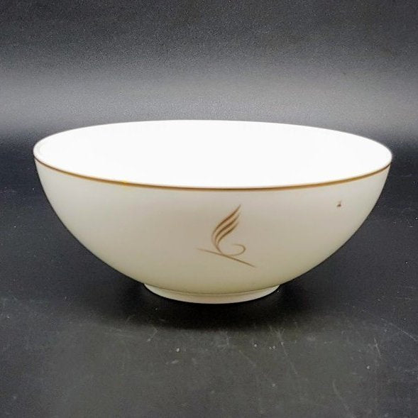 Villeroy & Boch: Dessertschale / Dessertschälchen weiß-gold Villeroy & Boch (7120894656649)