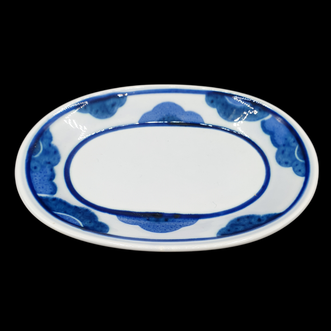 Villeroy & Boch Blue Cloud: Wurstplatte / kleine Platte- ca 14 cm - gut Villeroy & Boch (7120709976201)