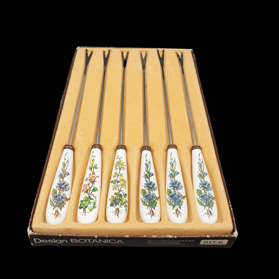 Villeroy & Boch Botanica : Fonduegabel Set - 6 Stück in OVP - neuwertig Villeroy & Boch (7120983556233)