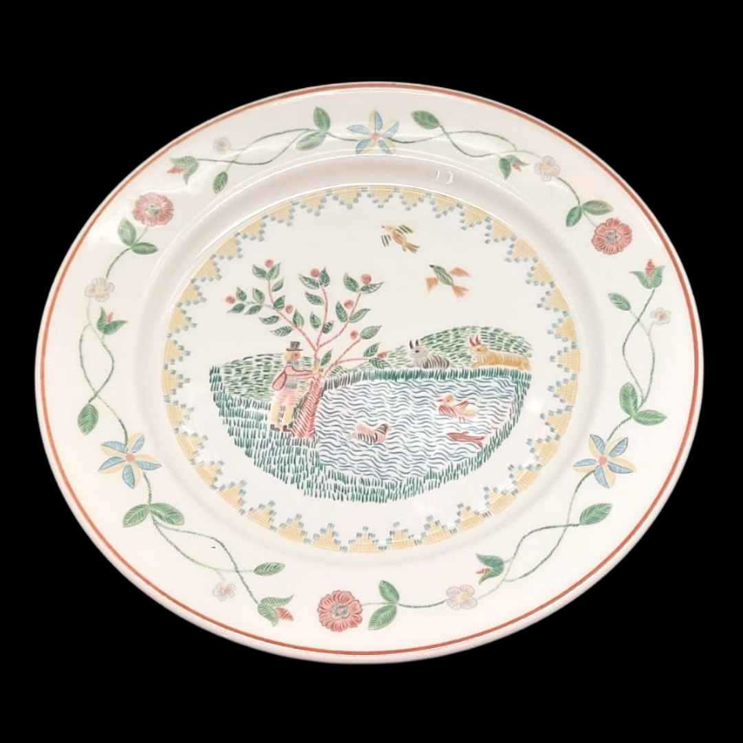 Villeroy & Boch American Sampler: Kuchenteller / Frühstücksteller / Dessertteller Porzellanladen.online (7120706142345)