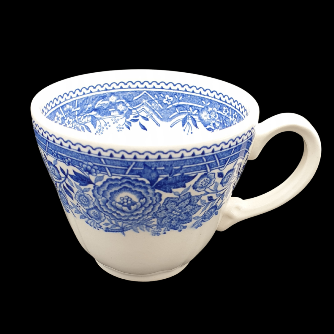 Villeroy & Boch Burgenland blau: Kaffeetasse / Tasse - gebraucht Villeroy & Boch (7120761684105)