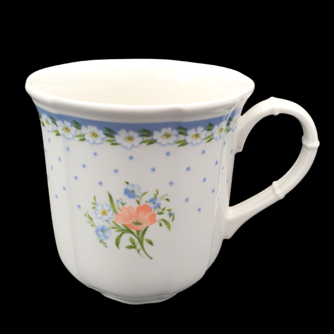 Villeroy & Boch Romantica: Kaffeebecher / Henkelbecher / hohe Kaffeetasse Villeroy & Boch (7120917004425)