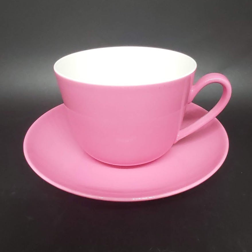 Villeroy & Boch Wonderful World: Kaffeetasse / Tasse mit Unterteller - pink Villeroy & Boch (7120897802377)