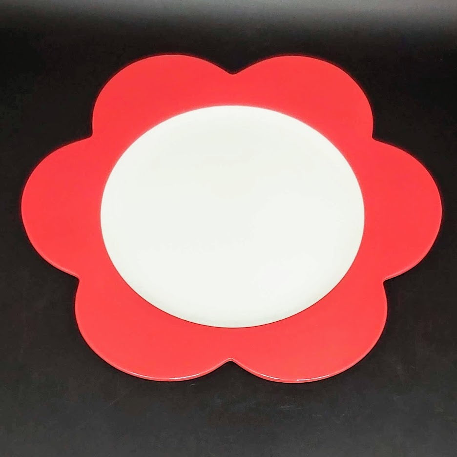 Villeroy & Boch Wonderful World: Kuchenteller / Frühstücksteller Blume - rot Villeroy & Boch (7120897966217)