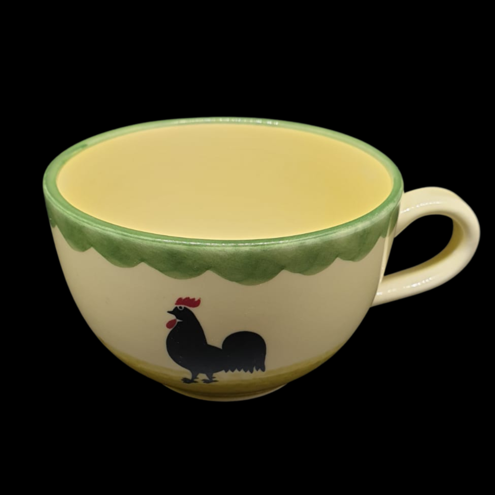 Zeller Keramik Hahn und Henne: Teetasse / Tasse Zeller Keramik (7120902520969) (15104223281476)