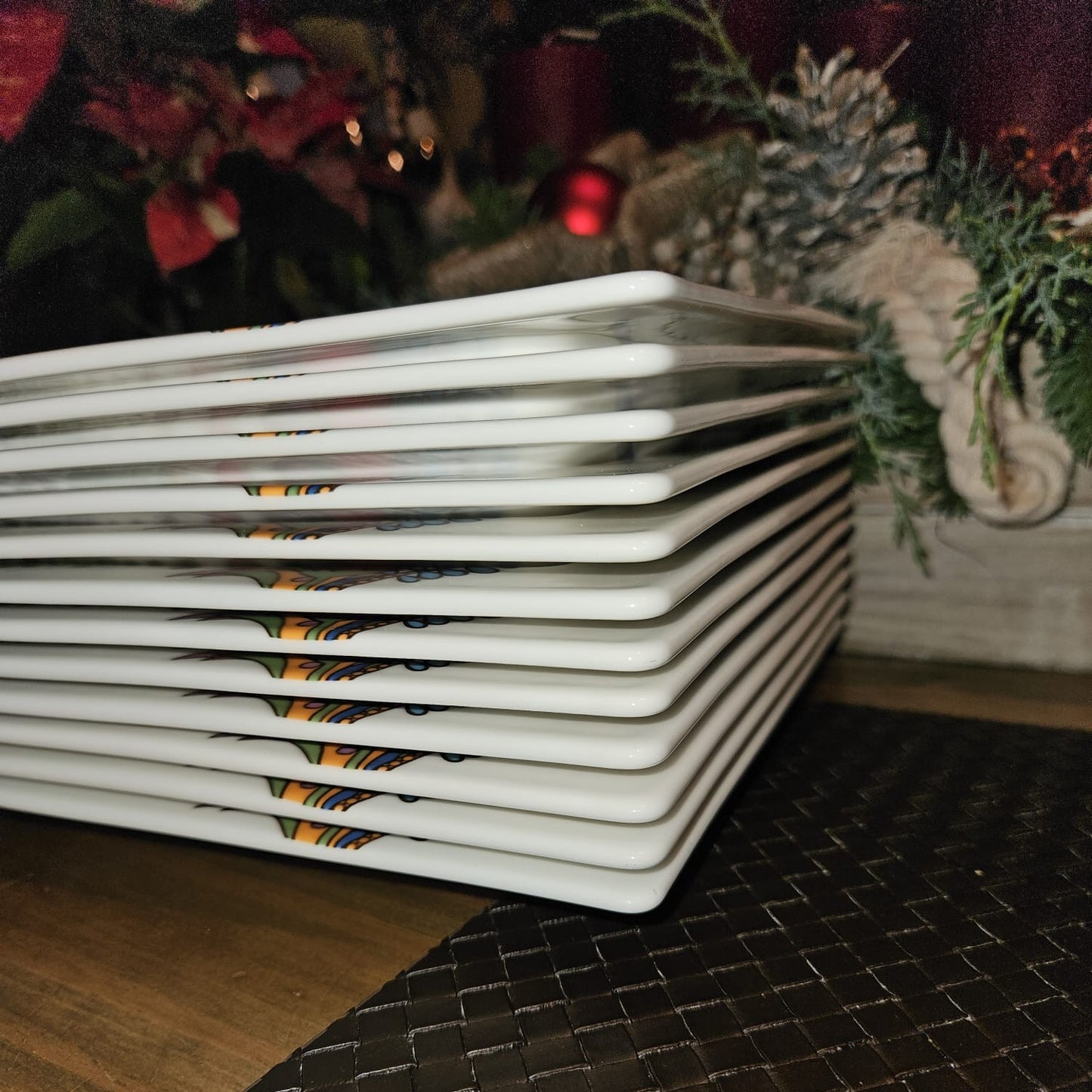 Villeroy & Boch New Wave Acapulco: Dreieckteller / Triangel / Teller dreieckig