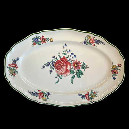 Villeroy & Boch Alt Strassburg: Fleischplatte / Platte - Rose