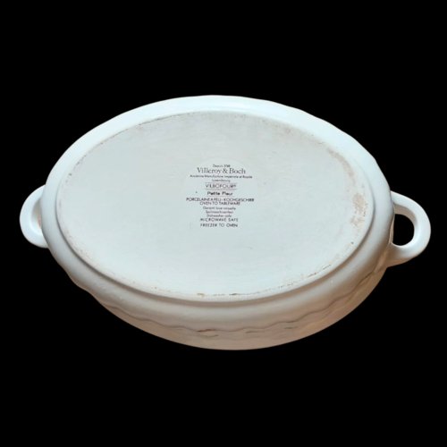 Villeroy & Boch Petite Fleur: Bräter / Auflaufform mit Deckel, groß - Vilbofour / Kochgeschirr (8692529004868)