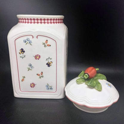 Villeroy & Boch Petite Fleur: Vorratsdose Charm, groß (Hagebutte) (7121005379721)