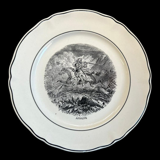 Villeroy & Boch Alt Mettlach: Sammelteller "Afrique" 5