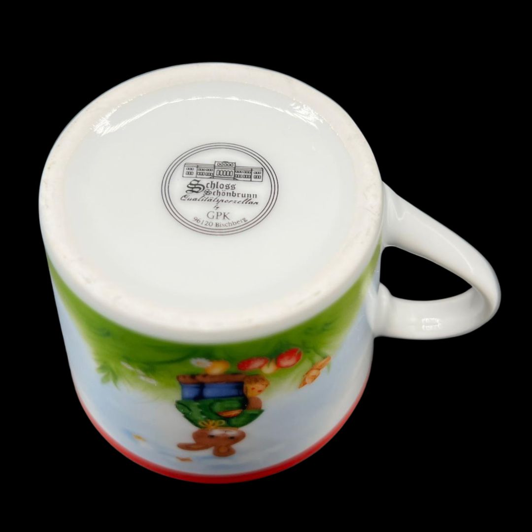 Schloss Schönbrunn Qualitätsporzellan: Kaffeetasse / Tasse - Ostergeschirr