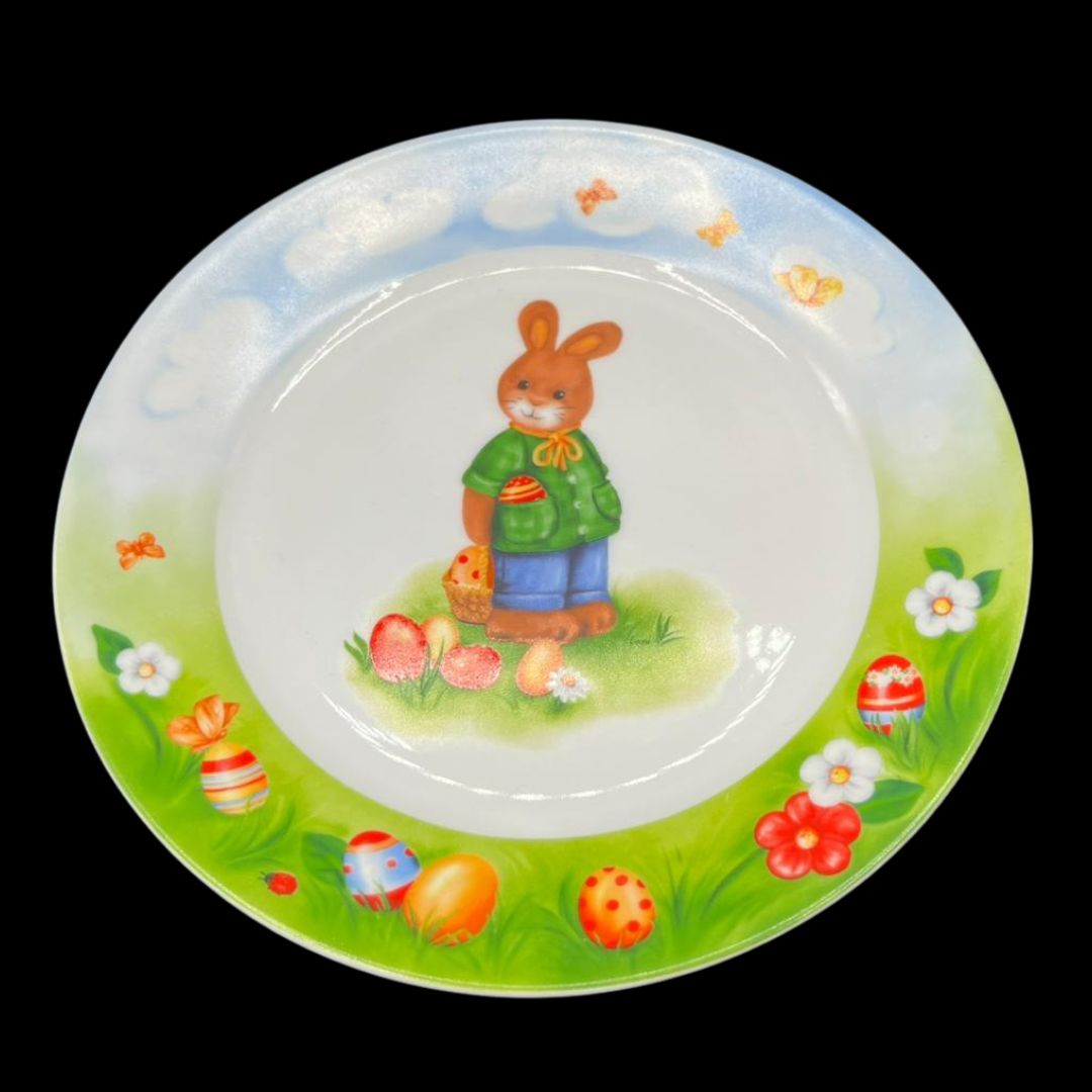 Schloss Schönbrunn Qualitätsporzellan : Kuchenteller / Frühstücksteller - Ostergeschirr