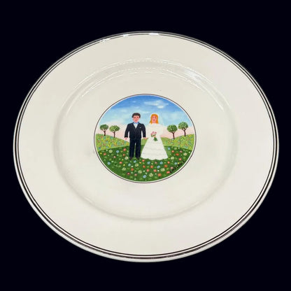 Villeroy & Boch Naif Wedding: Kuchenteller / Frühstücksteller
