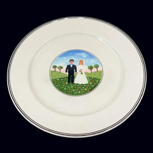 Villeroy & Boch Naif Wedding: Kuchenteller / Frühstücksteller