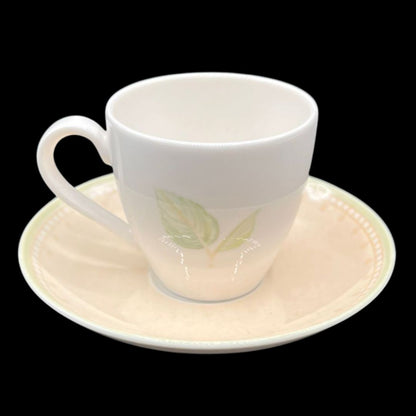 Villeroy & Boch Florea: Mokkatasse / Espressotasse mit Unterteller