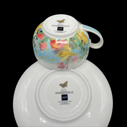 ppd: Tea for one / Teekanne mit Tasse und Unterteller