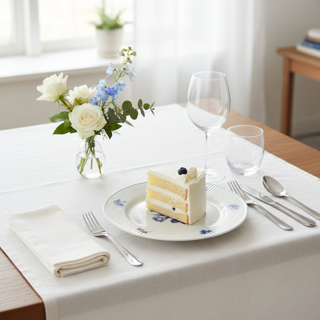 Heinrich / Höchst Residenz "Blaue Rose": Kuchenteller / Frühstücksteller / Dessertteller