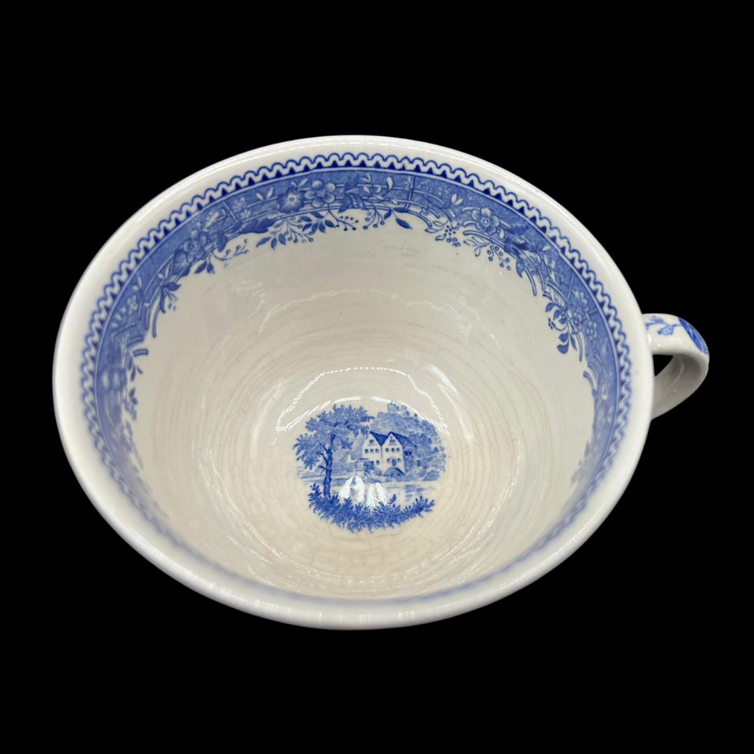 Villeroy & Boch Burgenland rot: Jumbotasse / Frühstückstasse / Milchkaffeetasse / große Tasse XL