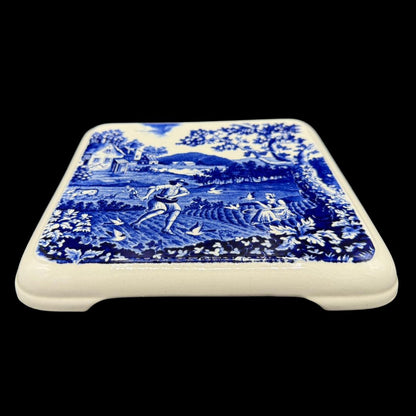 Villeroy & Boch Rusticana blau: Untersetzer 21 x 21 cm - selten