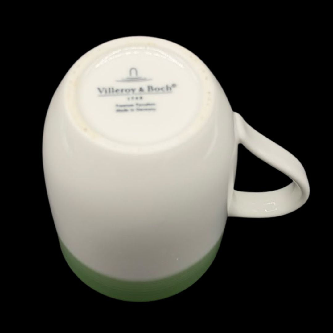 Villeroy & Boch Colourful Life Grün / Green: Henkelbecher / Kaffeebecher