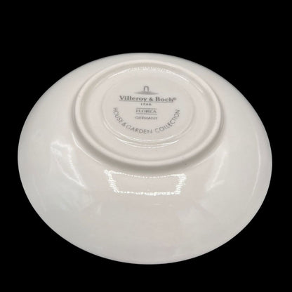 Villeroy & Boch Florea: Mokkatasse / Espressotasse mit Unterteller