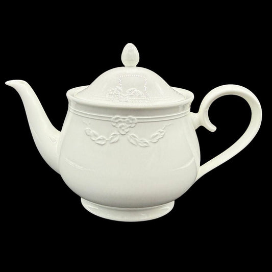 Villeroy & Boch Fiori Weiß: Teekanne / Kanne