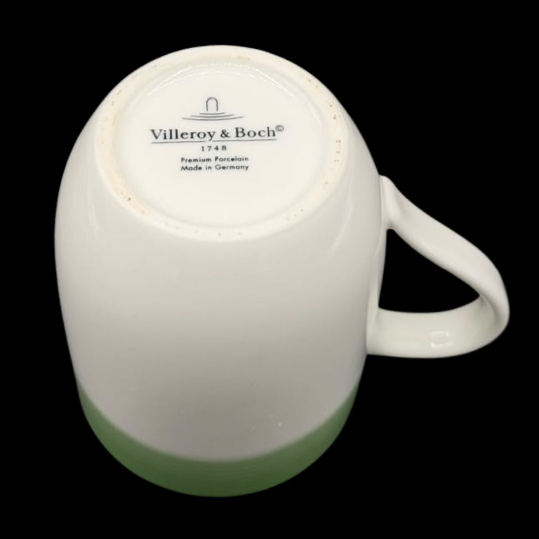 Villeroy & Boch Colourful Life Grün / Green: Henkelbecher / Kaffeebecher