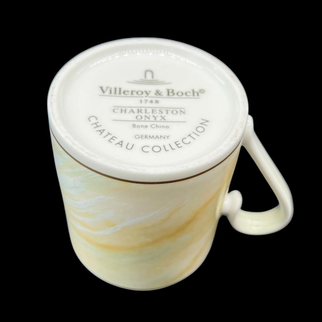 Villeroy & Boch Charleston Onyx: Kaffeebecher / Henkelbecher