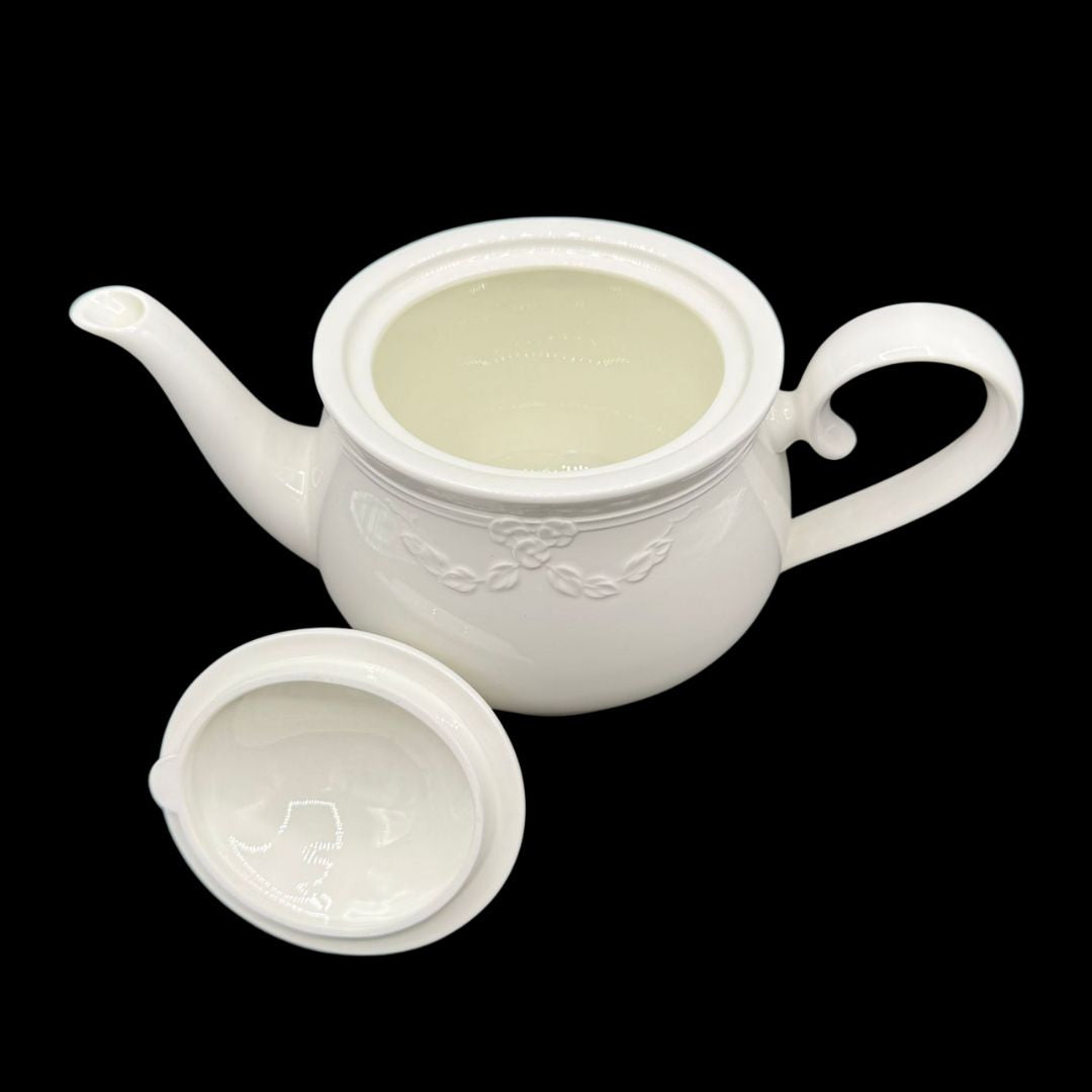 Villeroy & Boch Fiori Weiß: Teekanne / Kanne