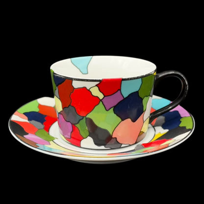 Taitu Dieci: Kaffeetasse / Teetasse / Tasse mit Unterteller
