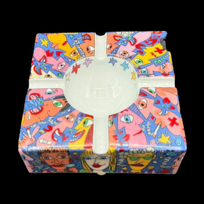 Rosenthal: Aschenbecher / Ascher / Schale James Rizzi