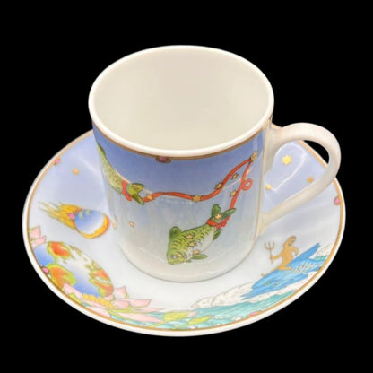 Hutschenreuther Ole Winter: Mokkatasse / Espressotasse "Fische"